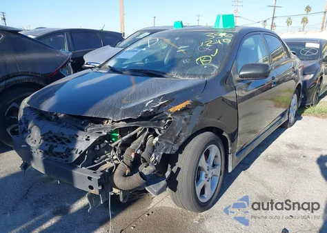 2012 Toyota Corolla S из США, поврежденный, VIN 5YFBU4EE4CP050306